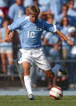 Defense Controls Blue-White Men's Soccer Exhibition