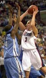 Women's Basketball Falls to No. 1 UConn, 94-74