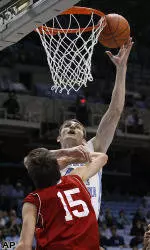 No. 5 North Carolina Rolls Past Nicholls, 99-49