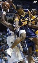 Tar Heels Torment North Carolina A&T, 93-57