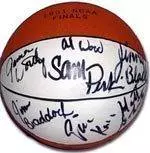 1981 Team Autographed Basketball Available at Official Heels Auction