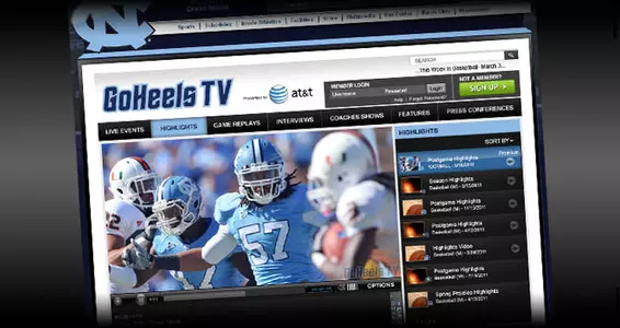 Enhanced GoHeels TV Available Now