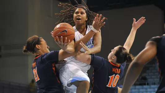 No. 16 Tar Heels Roll Past Hokies, 72-50