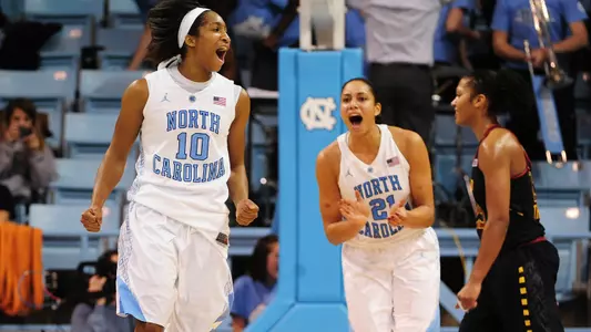 No. 15 Tar Heels Top No. 8 Terps, 60-57