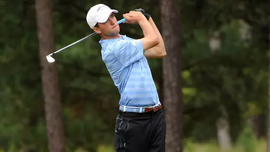 Two Men's Golfers Playing At Keith Hills