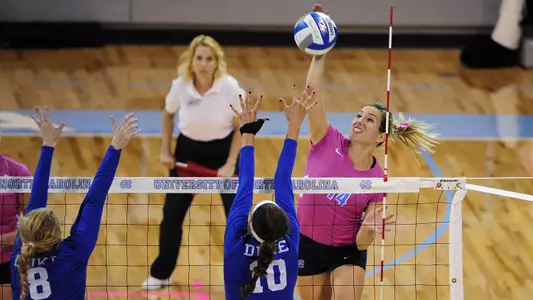Duke Stuns UNC, Breaks Undefeated Streak With 3-0 Sweep
