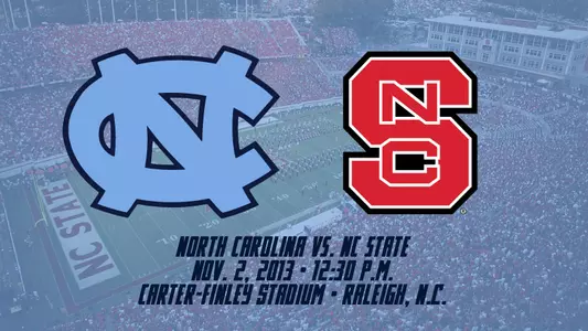 Carolina Visits Rival Wolfpack Saturday