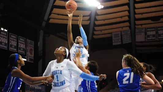 No. 12 UNC Women Roll Past Air Force 87-26