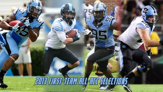 Ten Tar Heels Earn All-ACC Recognition