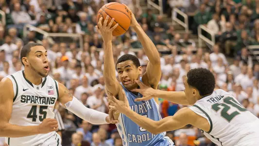Tar Heels Upset No. 1 Michigan State, 79-65