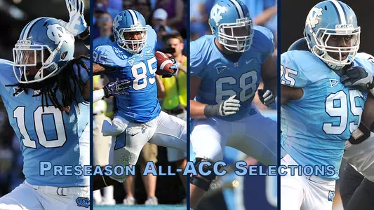 Heels Place Four On Preseason All-ACC