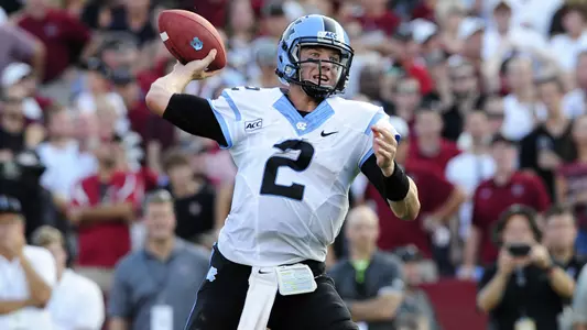 Tar Heels Fall To No. 6 Gamecocks, 27-10