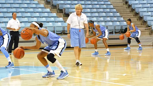 Carolina Goes Through First Practice Of The Season