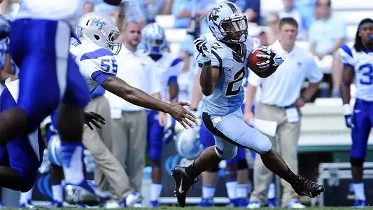 UNC Rolls Past Middle Tennessee, 40-20