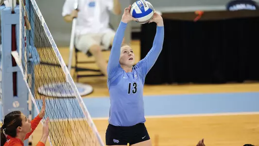 Carolina Volleyball Hosts Miami on Halloween