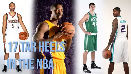 17 Tar Heels In The NBA