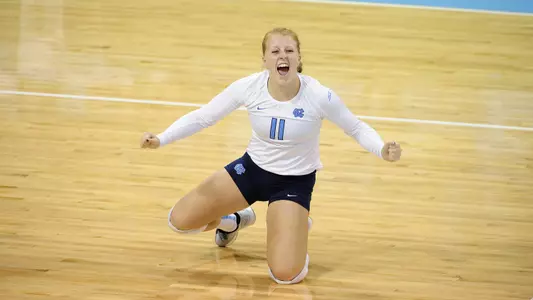 Tar Heels Ready for Volleyball Matches Against BC, VT