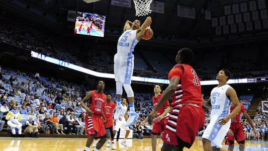 Tar Heels Top Crusaders, 112-34