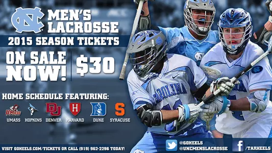 Men's Lacrosse Season Tickets On Sale