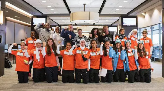 Jordanian Soccer Team Learns From Leadership Academy