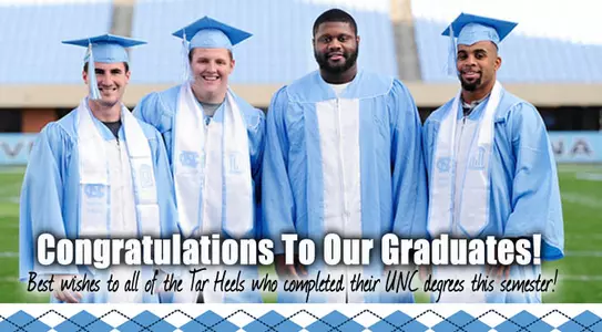 Congratulations To The Tar Heel Graduates