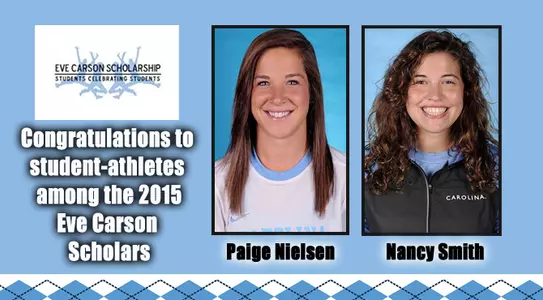 Two Student-Athletes Among Three 2015 Eve Carson Scholars