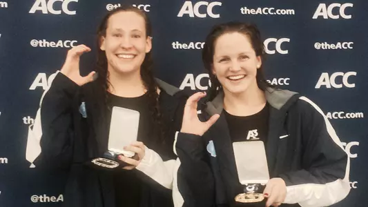 Blalock & Siverling Earn Individual ACC Titles