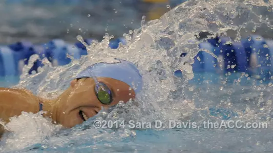 Peacock Earns All-Americas Honors In 500-Yard Freestyle