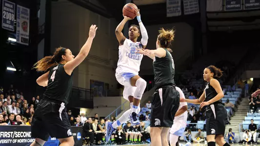 Tar Heels Blow Past Michigan State, 62-53