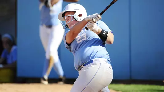 Bombers Win Tar Heel Softball Series Opener
