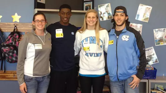 Tar Heel Standouts Honored With Top 6 For Service Award