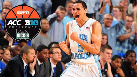 Tar Heels To Face Iowa In ACC/Big Ten Challenge