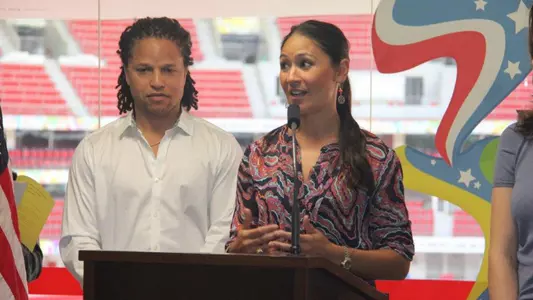Tiffany Roberts On President's Delegation To World Cup