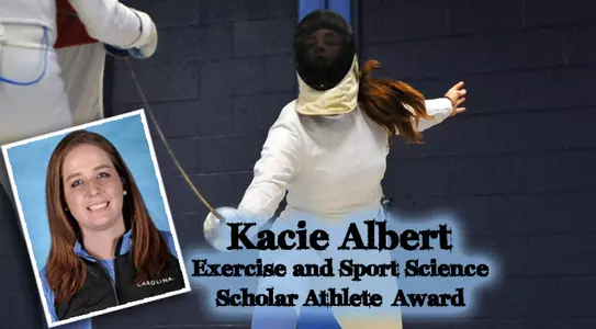 Albert Honored By Exercise And Sport Science Department
