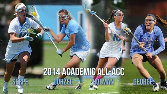 Four Tar Heels Named To All-ACC Academic Team