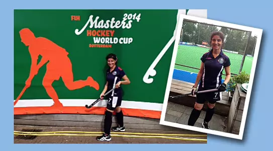 Tar Heel Alum Represents U.S. At Masters Hockey World Cup