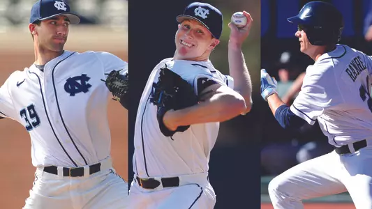 Three Tar Heels Named To All-ACC Academic Team