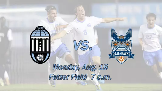 Tar Heels To Host Railhawks In Men's Soccer Exhibition