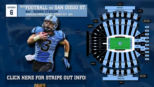 "Stripe Out" Kenan Stadium