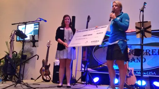 Former Tar Heel Casey Grice Wins ANNIKA Academy Award