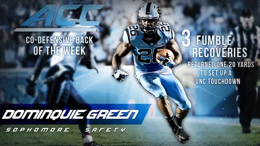 Green Named Co-Defensive Back Of The Week