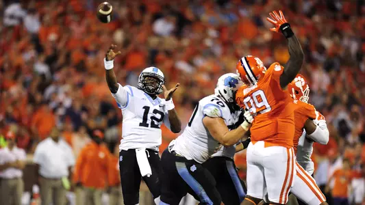 Tar Heels Fall 50-35 At Clemson