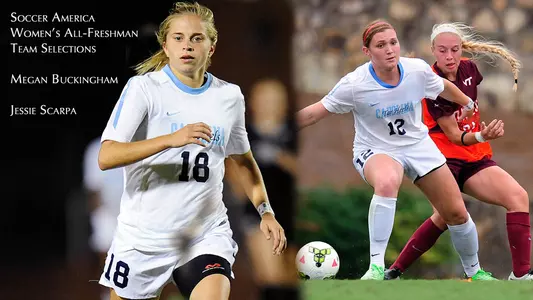 Buckingham & Scarpa Honored By Soccer America
