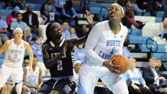 Mavunga's Career High 26 Leads #9 UNC Over ETSU