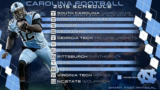 2015 Football Schedule Announced