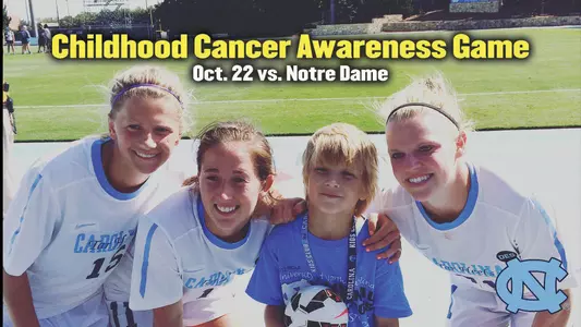 Tar Heels Dedicate Game To Childhood Cancer Awareness