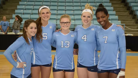 Tar Heels Sweep Hokies For Ninth Straight On Senior Night