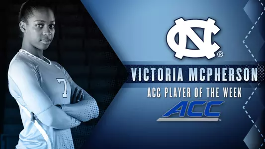 Victoria McPherson Earns ACC Player of the Week