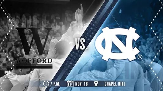Tar Heels Host Wofford Wednesday