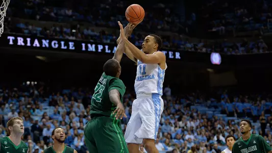 Johnson Leads UNC Past Tulane 96-72
